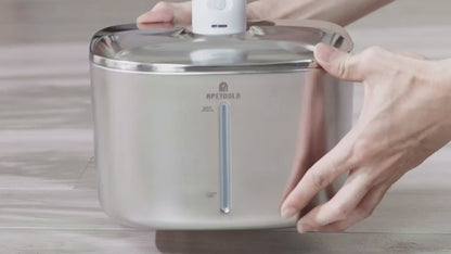 Stainless Steel Automatic Cat Water Fountain With Sensor
